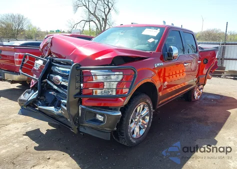 2017 Ford F-150 King Ranch z USA, uszkodzony, nr VIN 1FTEW1EG9HFC13246